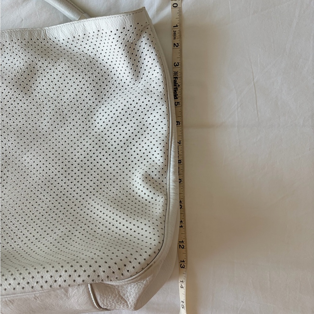 YSL Roadie Hobo Bag - White - Picture 9 of 11